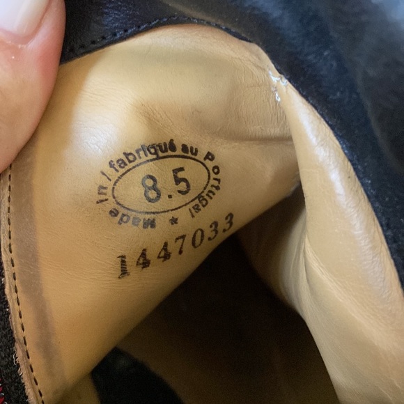 Fluevog Black Leather Booties “Rosy” - Picture 6 of 6